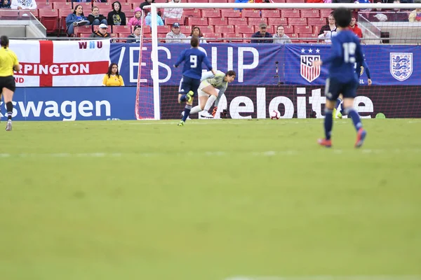 Japón Inglaterra Estadio Raymond James Tampa Florida Marzo 2019 Crédito — Foto de Stock