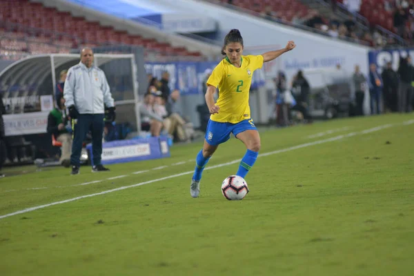 Shebelieves Cup Finale Mit Den Usa Gegen Brasilien Raymond James — Stockfoto