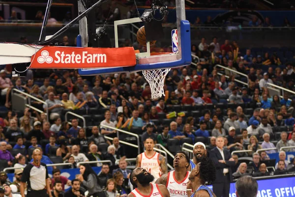 Orlando Magic Empfängt Sonntag Januar 2019 Die Houston Rockets Der — Stockfoto