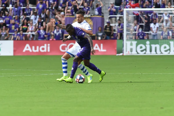 Orlando City SC, 16 Mart 2019 Cumartesi günü Orlando Florida 'daki Orlando City Stadyumu' nda Montreal Impact 'e ev sahipliği yaptı. Fotoğraf: Marty Jean-Louis