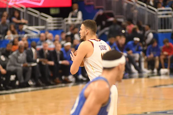 Orlando Magic Hospeda Cleveland Cavaliers Amway Center Orlando Florida Quinta — Fotografia de Stock