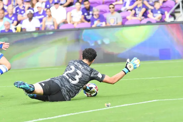 Orlando City Organiseert Montreal Impact Het Orlando City Stadium Orlando — Stockfoto