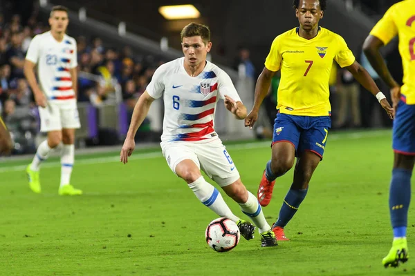 ABD Erkekler Milli Takımı 21 Mart 2019 tarihinde Orlando Florida 'daki Orlando City Stadyumu' nda Ekvador Milli Takımı 'na ev sahipliği yaptı. Fotoğraf: Marty Jean-Louis