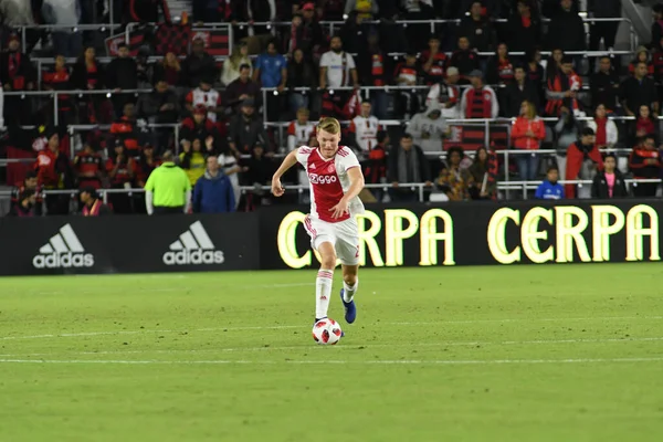 Ajax Flemengo Orlando City Stadium Jeudi Janvier 2019 Crédit Photo — Photo