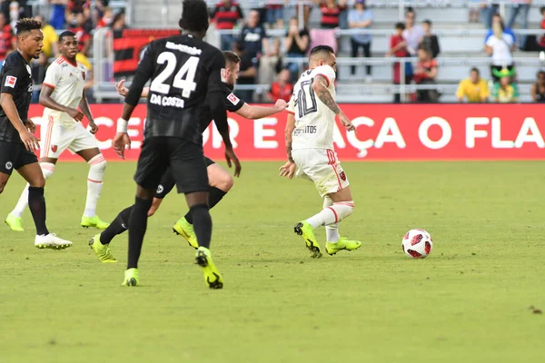 Flamengo Eintracht Frankfurt Orlando City Stadium 2019 Photo Credit Marty — 스톡 사진