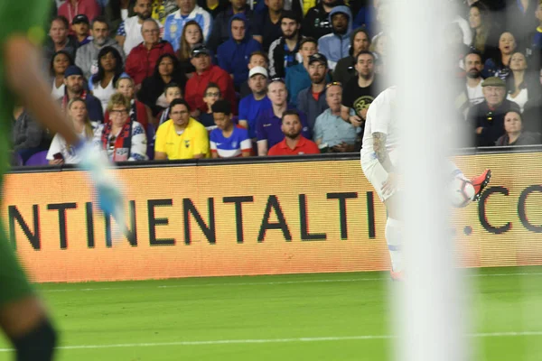 Drużyna Men National Gościła Ekwador National Team Stadionie Orlando City — Zdjęcie stockowe