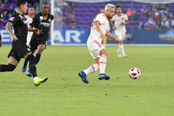 Flamengo Eintracht Frankfurt Orlando City Stadium Lördagen Den Januari 2019 — Stockfoto