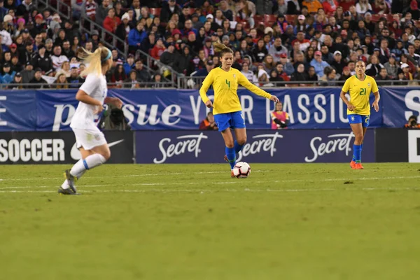 Shebelieves Cup Final Com Eua Brasil Raymond James Stadium Tampa — Fotografia de Stock