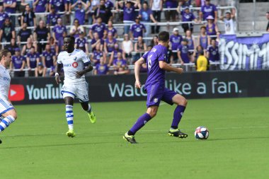 Orlando City SC, 16 Mart 2019 Cumartesi günü Orlando Florida 'daki Orlando City Stadyumu' nda Montreal Impact 'e ev sahipliği yaptı. Fotoğraf: Marty Jean-Louis