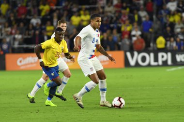 ABD Erkekler Milli Takımı 21 Mart 2019 tarihinde Orlando Florida 'daki Orlando City Stadyumu' nda Ekvador Milli Takımı 'na ev sahipliği yaptı. Fotoğraf: Marty Jean-Louis