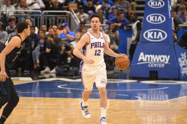 Orlando Magic, 25 Mart 2019 tarihinde Orlando Florida 'daki Amway Arena' da Philadelphia 76ers 'a ev sahipliği yaptı. Fotoğraf: Marty Jean-Louis