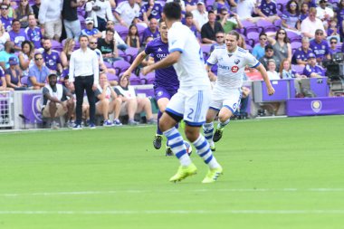 Orlando City SC, 16 Mart 2019 Cumartesi günü Orlando Florida 'daki Orlando City Stadyumu' nda Montreal Impact 'e ev sahipliği yaptı. Fotoğraf: Marty Jean-Louis