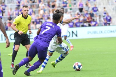 Orlando City SC, 16 Mart 2019 Cumartesi günü Orlando Florida 'daki Orlando City Stadyumu' nda Montreal Impact 'e ev sahipliği yaptı. Fotoğraf: Marty Jean-Louis