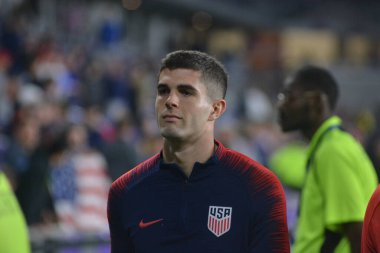 ABD Erkekler Milli Takımı 21 Mart 2019 tarihinde Orlando Florida 'daki Orlando City Stadyumu' nda Ekvador Milli Takımı 'na ev sahipliği yaptı. Fotoğraf: Marty Jean-Louis