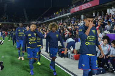 ABD Erkekler Milli Takımı 21 Mart 2019 tarihinde Orlando Florida 'daki Orlando City Stadyumu' nda Ekvador Milli Takımı 'na ev sahipliği yaptı. Fotoğraf: Marty Jean-Louis