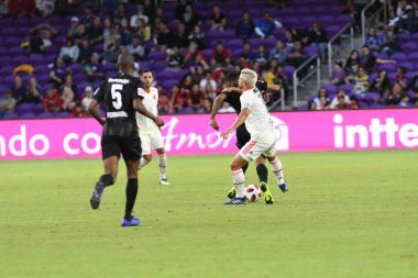 Flamengo Eintracht Frankfurt 'a karşı 12 Ocak 2019 Cumartesi günü Orlando City Stadyumu' nda. Fotoğraf: Marty Jean-Louis