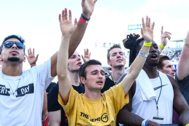 23 Şubat 2019 'da Orlando Florida' daki Camp World Stadyumu 'nda 