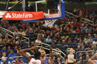 Orlando Magic, Houston Rockets 'a 13 Ocak 2019 tarihinde Amway Arena' da ev sahipliği yaptı. Fotoğraf: Marty Jean-Louis