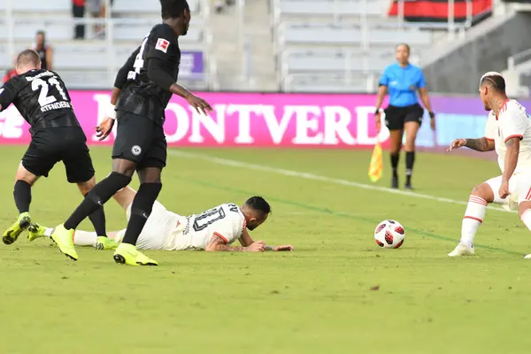 Flamengo Eintracht Frankfurt 'a karşı 12 Ocak 2019 Cumartesi günü Orlando City Stadyumu' nda. Fotoğraf: Marty Jean-Louis