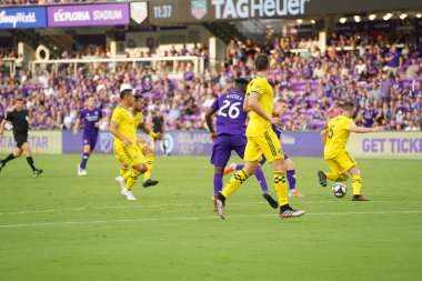 Orlando City, 13 Temmuz 2019 'da Orlando City Stadyumu' nda Kolomb Ekibi 'ne ev sahipliği yapmaktadır. Fotoğraf: Marty Jean-Louis