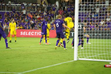 Orlando City, 13 Temmuz 2019 'da Orlando City Stadyumu' nda Kolomb Ekibi 'ne ev sahipliği yapmaktadır. Fotoğraf: Marty Jean-Louis