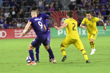 Orlando City, 13 Temmuz 2019 'da Orlando City Stadyumu' nda Kolomb Ekibi 'ne ev sahipliği yapmaktadır. Fotoğraf: Marty Jean-Louis