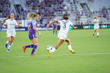Orlando Pride 20 Temmuz 2019 tarihinde Florida Exploria Stadyumu 'nda Sky Blue FC' ye ev sahipliği yapmaktadır. Fotoğraf: Marty Jean-Louis