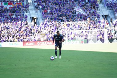 Orlando City SC 20 Nisan 2019 'da Orlando City Stadyumu' nda Vancouver Whitecaps 'a ev sahipliği yapıyor. Fotoğraf: Marty Jean-Louis
