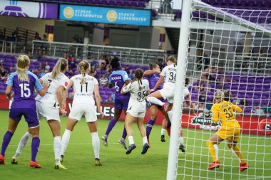 Foto Prides, 11 Mayıs 2019 Cumartesi günü Orlando City Stadyumu 'nda Portland Thorns FC' ye ev sahipliği yapıyor. Fotoğraf: Marty Jean-Louis