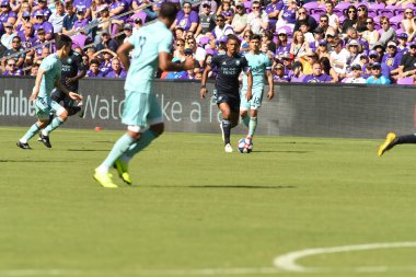 Orlando City SC 20 Nisan 2019 'da Orlando City Stadyumu' nda Vancouver Whitecaps 'a ev sahipliği yapıyor. Fotoğraf: Marty Jean-Louis