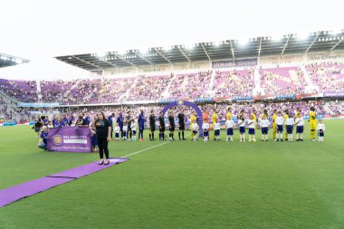 Orlando City, 13 Temmuz 2019 'da Orlando City Stadyumu' nda Kolomb Ekibi 'ne ev sahipliği yapmaktadır. Fotoğraf: Marty Jean-Louis