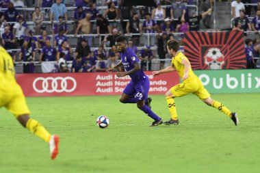 Orlando City, 13 Temmuz 2019 'da Orlando City Stadyumu' nda Kolomb Ekibi 'ne ev sahipliği yapmaktadır. Fotoğraf: Marty Jean-Louis