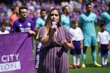 Orlando City SC 20 Nisan 2019 'da Orlando City Stadyumu' nda Vancouver Whitecaps 'a ev sahipliği yapıyor. Fotoğraf: Marty Jean-Louis
