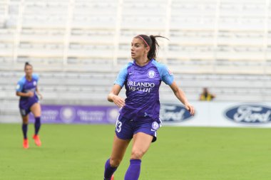 Orlando Pride 14 Nisan 2019 'da Orlando City Stadyumu' nda Portand Thorns 'a ev sahipliği yapmaktadır. Fotoğraf: Marty Jean-Louis