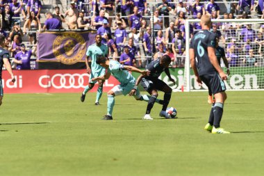 Orlando City SC 20 Nisan 2019 'da Orlando City Stadyumu' nda Vancouver Whitecaps 'a ev sahipliği yapıyor. Fotoğraf: Marty Jean-Louis