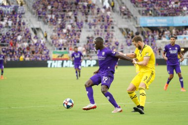 Orlando City, 13 Temmuz 2019 'da Orlando City Stadyumu' nda Kolomb Ekibi 'ne ev sahipliği yapmaktadır. Fotoğraf: Marty Jean-Louis