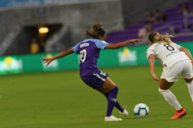 Foto Prides, 11 Mayıs 2019 Cumartesi günü Orlando City Stadyumu 'nda Portland Thorns FC' ye ev sahipliği yapıyor. Fotoğraf: Marty Jean-Louis
