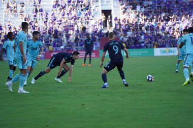 Orlando City SC 20 Nisan 2019 'da Orlando City Stadyumu' nda Vancouver Whitecaps 'a ev sahipliği yapıyor. Fotoğraf: Marty Jean-Louis