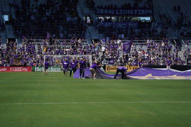 Orlando City SC 20 Nisan 2019 'da Orlando City Stadyumu' nda Vancouver Whitecaps 'a ev sahipliği yapıyor. Fotoğraf: Marty Jean-Louis