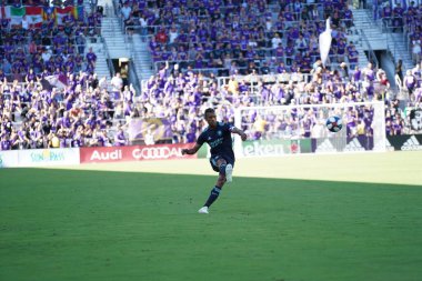 Orlando City SC 20 Nisan 2019 'da Orlando City Stadyumu' nda Vancouver Whitecaps 'a ev sahipliği yapıyor. Fotoğraf: Marty Jean-Louis