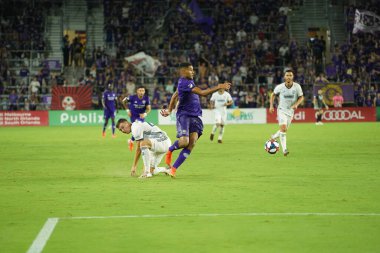 Orlando City, 3 Temmuz 2019 Çarşamba günü Orlando Florida 'daki Exploria Stadyumu' nda Philadelphia Union 'a ev sahipliği yaptı. Fotoğraf: Marty Jean-Louis