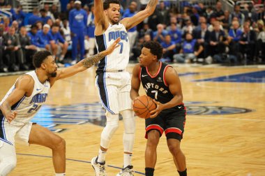 Orlando Magic 21 Nisan 2019 tarihinde Orlando Florida 'daki Amway Arena' da oynanan NBA Playoff 1 'de Toronto Rapters' a ev sahipliği yapıyor. Fotoğraf: Marty Jean-Louis Fotoğraf: Marty Jean-Louis