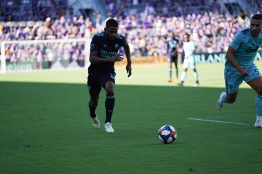 Orlando City SC 20 Nisan 2019 'da Orlando City Stadyumu' nda Vancouver Whitecaps 'a ev sahipliği yapıyor. Fotoğraf: Marty Jean-Louis