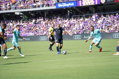 Orlando City SC 20 Nisan 2019 'da Orlando City Stadyumu' nda Vancouver Whitecaps 'a ev sahipliği yapıyor. Fotoğraf: Marty Jean-Louis
