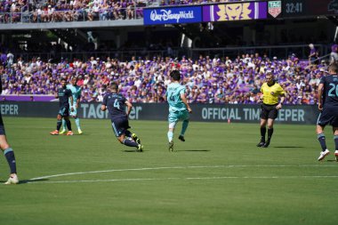 Orlando City SC 20 Nisan 2019 'da Orlando City Stadyumu' nda Vancouver Whitecaps 'a ev sahipliği yapıyor. Fotoğraf: Marty Jean-Louis
