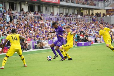 Orlando City, 13 Temmuz 2019 'da Orlando City Stadyumu' nda Kolomb Ekibi 'ne ev sahipliği yapmaktadır. Fotoğraf: Marty Jean-Louis