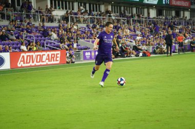 Orlando City, 3 Temmuz 2019 Çarşamba günü Orlando Florida 'daki Exploria Stadyumu' nda Philadelphia Union 'a ev sahipliği yaptı. Fotoğraf: Marty Jean-Louis