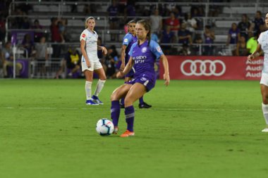 Orlando Pride 20 Temmuz 2019 tarihinde Florida Exploria Stadyumu 'nda Sky Blue FC' ye ev sahipliği yapmaktadır. Fotoğraf: Marty Jean-Louis