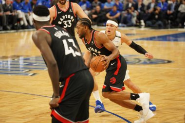 Orlando Magic 21 Nisan 2019 tarihinde Orlando Florida 'daki Amway Arena' da oynanan NBA Playoff 1 'de Toronto Rapters' a ev sahipliği yapıyor. Fotoğraf: Marty Jean-Louis Fotoğraf: Marty Jean-Louis