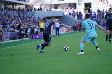 Orlando City SC 20 Nisan 2019 'da Orlando City Stadyumu' nda Vancouver Whitecaps 'a ev sahipliği yapıyor. Fotoğraf: Marty Jean-Louis